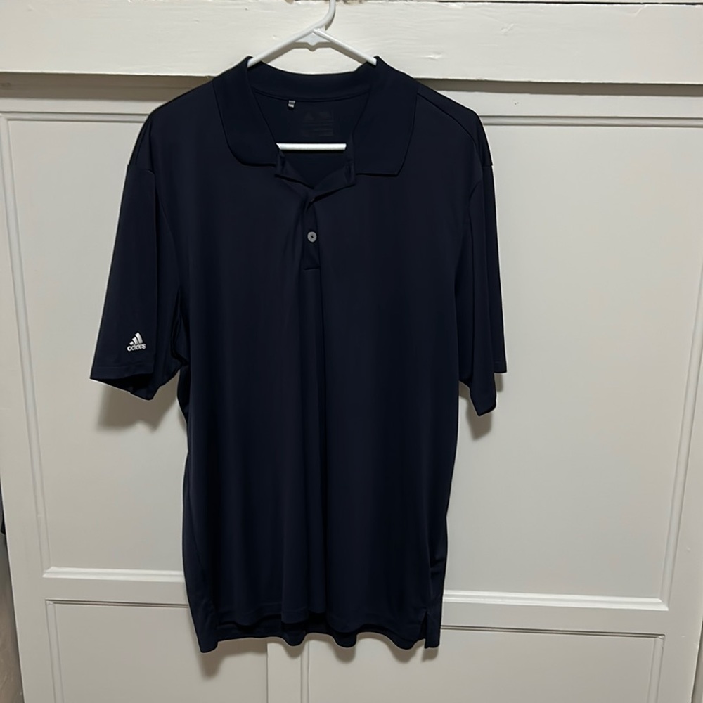 Adidas Navy Golf Polo XL